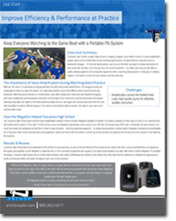 Marching Band Sound System